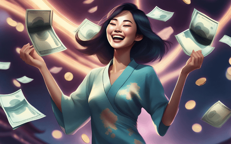 Cam model setting up Streamster on her laptop