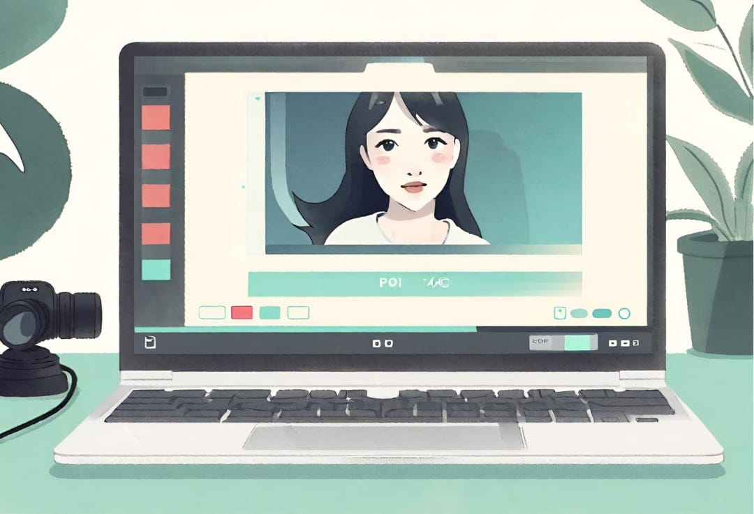 Creative cam show with colorful filter effects and engaging visuals