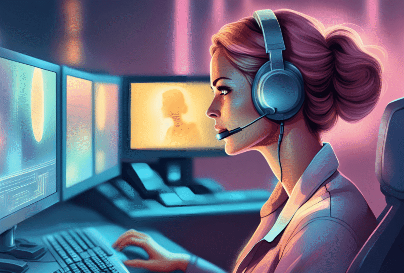 Studio manager reviewing multiple active stream statuses for different models.