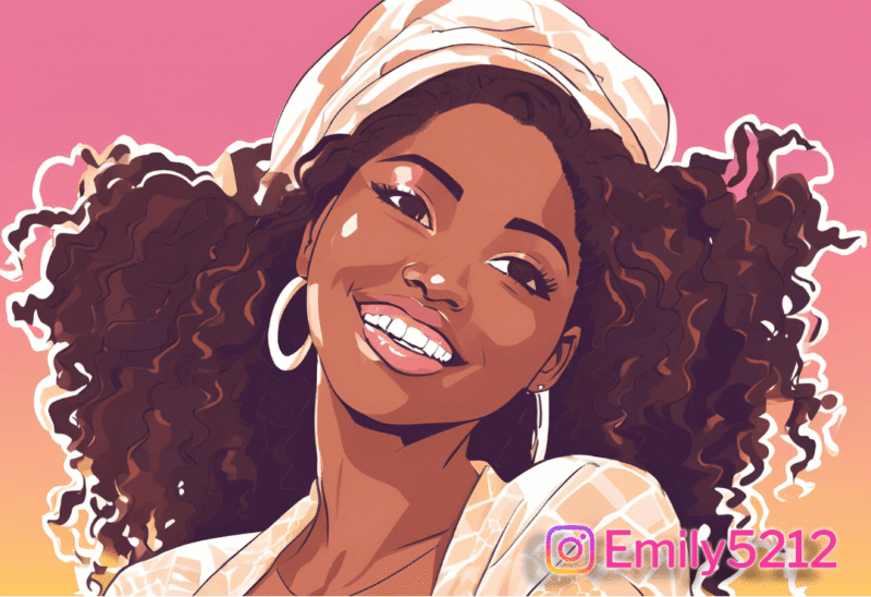 Streamer adding social media badge overlays to a live stream